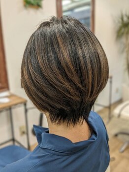 アルマ(ALMA)の写真/【上通り/完全マンツーマン】360度フォルムにこだわるショートスタイルをご提案＊朝のスタイリングも簡単に