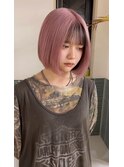 春オススメピンクボブ