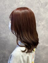 ザ ラブズ ラフズ ヘアー 本店(the loves laughs hair) 春夏おすすめ/ピンクブラウン/ミディアムスタイル