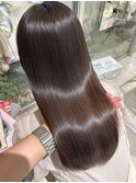 ツヤ髪ストレートロング