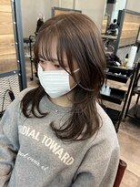 シキ(SIKI)&nbsp;ハッシュカット/レイヤーカット/ブラウン/ベージュ