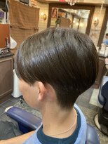 ルピナス 中田(Lupinus)&nbsp;刈り上げスタイル縮毛矯正