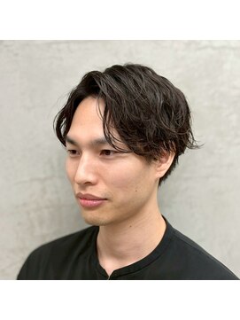 サームマン 人形町(SARM MAN) パーマの柔らかさで上品スタイルへ/ニュアンスパーマ