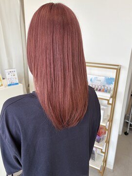 コト 福井大和田店(coto) 福井/大和田/ブリーチ/ハイトーン/ピンク/ピンクベージュ/暖色
