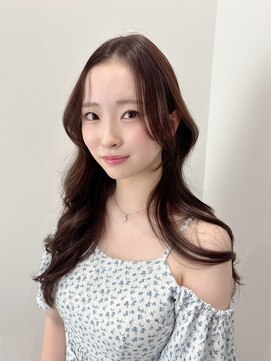 ラクシア(LucxiA) 顔まわりカット/顔周り/韓国ヘア/レイヤーカット/前髪カット