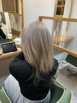 シルバーエンドカラー