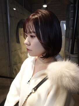 ダブミックス(DaB MIX) ボブ×暖色カラー