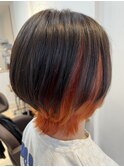 ウルフインナーカラー