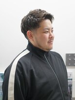 クラスコウベ 三宮店(Krass kobe) アッシュブラウンメンズショート【上野 竜司】