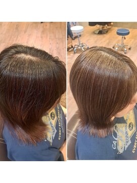 アットティー 金沢文庫(at tee...) 【白髪ぼかしハイライト】