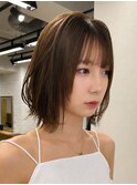 新宿ボブ 新宿髪質改善 新宿縮毛矯正 レイヤー ボブ