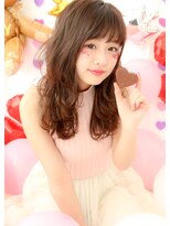 マーリャヘアー(mallia hair) シースルーバングうるつやロンググレージュ