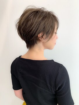 ジエクト 本店(The Ect) センシュアルショート×白髪染め×白髪ぼかしハイライト