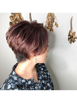 ウル(Ulu) ハンサムショート×ラベンダー