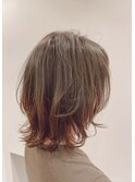 外ハネ×ウルフボブ☆