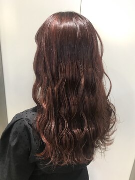 ヘアサロン ドット トウキョウ カラー 町田店(hair salon dot. tokyo color) ボルドーハイライト【町田/町田駅】