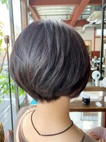 ルーファス 恵比寿 渋谷(Ruufus) 大人女子前下がりショート【Ruufus恵比寿渋谷】3159
