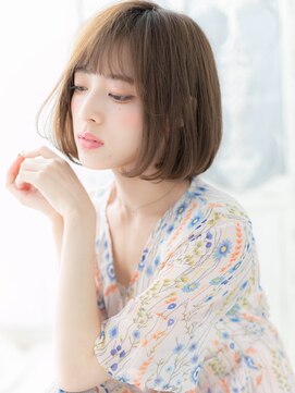 モッズヘア 越谷(mod's hair) 耳かけも◎シアーカラー＆ワンカール大人ボブa越谷20代30代40代