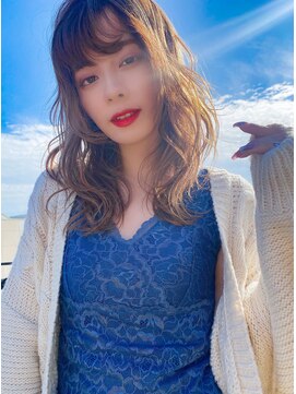 ルービック 京橋(Rubik's) 大人かわいいゆるふわ愛され髪◎ミルクティーベージュ