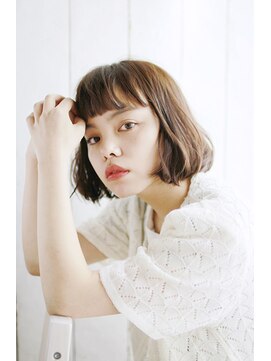 リーニアプラスエヌ(LINHA +n) 20代30代40代 大人・小顔モードボブ【長浜】♯248