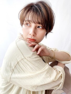 ケーツー心斎橋 クイーンズガーデン バイ ケーツー(K two QUEEN'S GARDEN by K two) 大人かわいいハンサムショートカット3/田中/心斎橋&難波&なんば