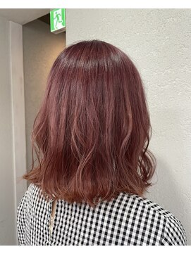 アジールヘア 所沢プロペ通り店(agir hair) カシスピンク