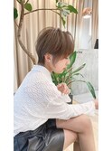 calna by ELMO/ショートボブ/ハンサムショート/丸みショート
