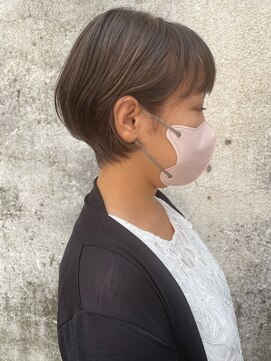 ヘアーラウンジ エゴ(Hair Lounge EGO) 白髪を活かしてグレージュカラー　脱白髪染め　武蔵新城