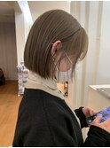 【松見梓】ベージュボブ