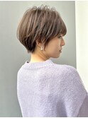 ママさん/大人ショートボブ/シースルー/似合わせ/田中俊成