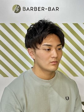 バーバーバー 高坂(BARBER－BAR) アップバング【カット石井】