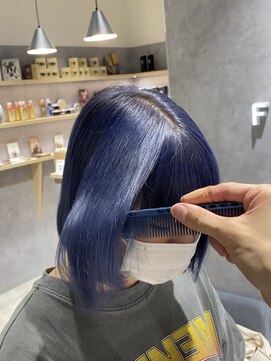 フレームプラス 御堂筋難波店(FRAME +) ☆ブルー×ラベンダー☆