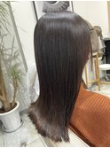 重ためロング×髪質改善トリートメント
