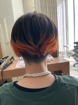 シャンプーボーイ 佐世保駅前店(SHAMPOO BOY) 裾カラー　佐世保美容室　佐世保駅前美容室