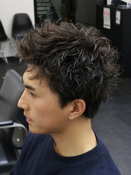 ドットトウキョウ 横浜店(dot.tokyo) スパイキーショート/ピンパーマ/メンズショート