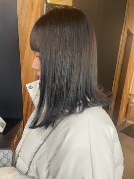 ロットアニバース(lott annibirth) 【髪質改善】透明感暗めグレージュ@SARASA