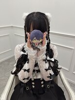 【ヘアメ】絶対的カワイイ！あみたらしハーフツイン＊新井