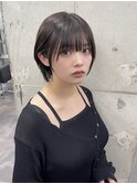 ハンサムショート/ショートカット/ショートヘア/韓国風ボブ