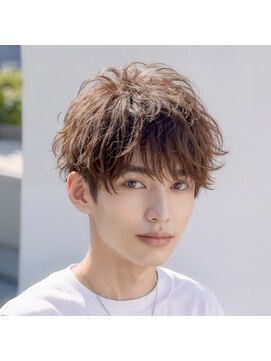 ムク(:muku) フェザーパーマ/サーフカール/