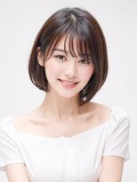 ミュウ(MYU) ショートボブ/丸みボブ/大人可愛いひし形ボブ