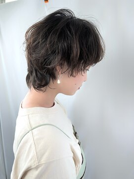 サラ 新宮店(SARA) ウルフスタイル×アッシュブラウン