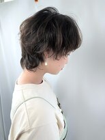 サラ 新宮店(SARA) ウルフスタイル×アッシュブラウン