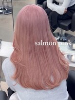 ペレ 栄店(PELE) デザインカラー/レイヤーカット/ウェットヘア/オリーブベージュ