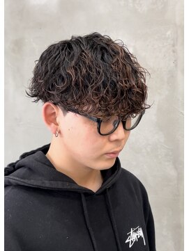 スイッチ(men's SWITCH) 大分メンズ波巻きスパイラルツイストスパイラルパーママッシュ