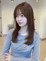 ユーフォリア 池袋東口駅前店(Euphoria) ★ワンカールモテ髪前髪小顔カットサイドバング艶感