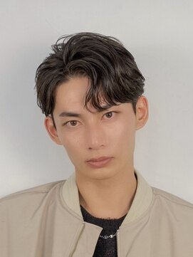 オーシャントーキョー(OCEAN TOKYO) メンズパーマツイスパ波巻きスパイラルマッシュセンターパート