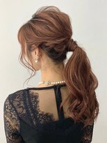 マスカリ(muscali)&nbsp;ポニーテールヘアアレンジ/パーティーヘアセット/表参道