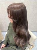 ブリーチなし感覚風ベージュカラー横浜