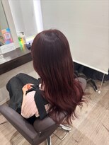 グランディールヘアデザイン(grandir hairdesign)&nbsp;プルエクステ/レッド/千葉