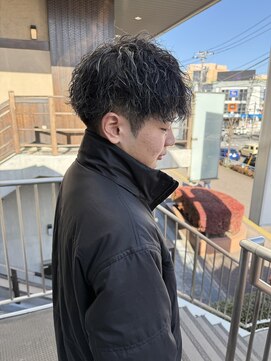 アイズ 海老名(AIZU) ツイストスパイラルパーマ メンズパーマ メンズサロン